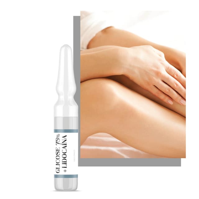 Glicose 75% + Lidocaína