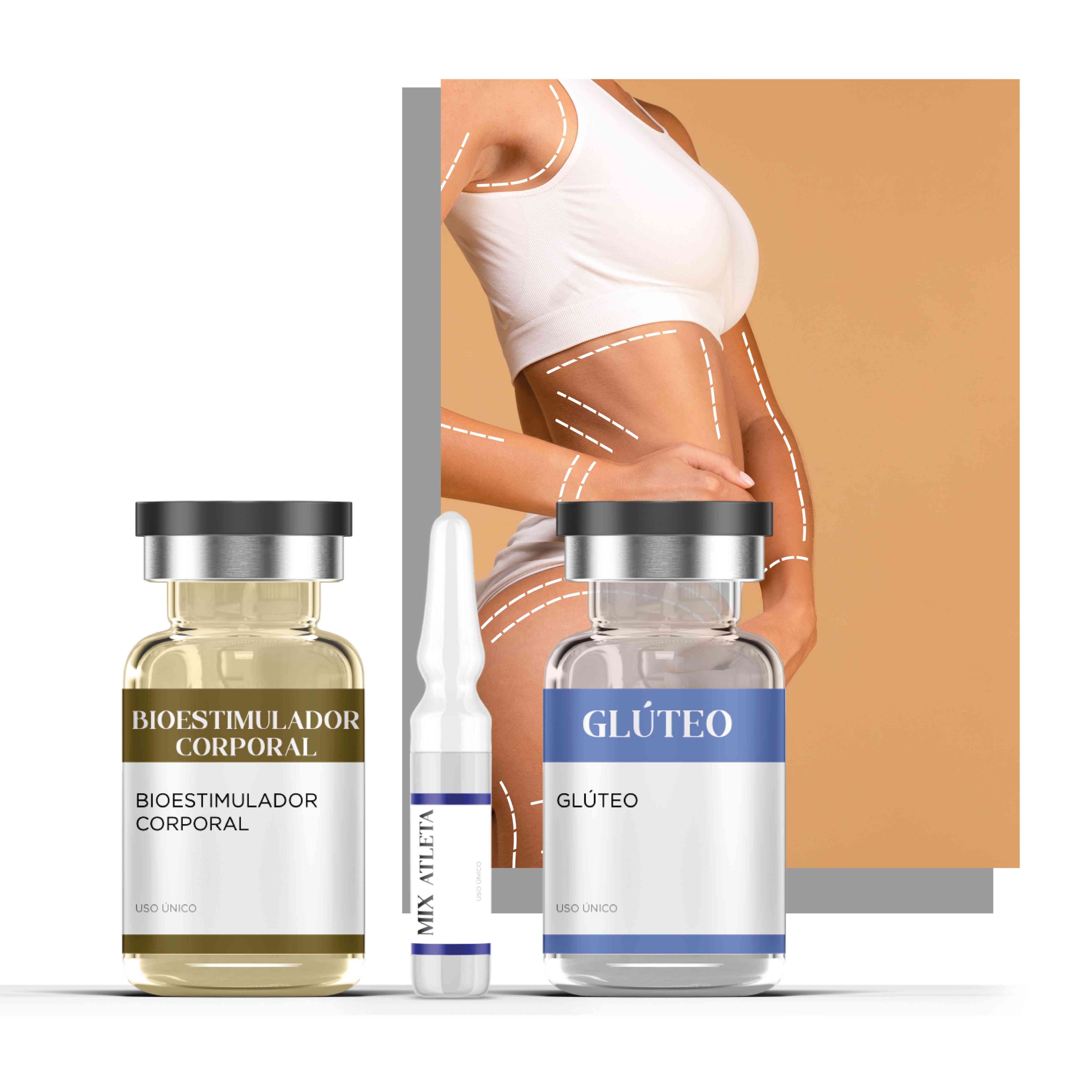 KIT Bumbum Plus (Bioestimulador Corporal + Mix Atleta + Glúteos)