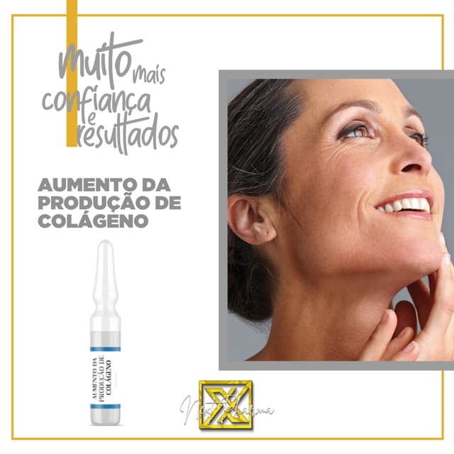 Aumento Da Produção De Colágeno