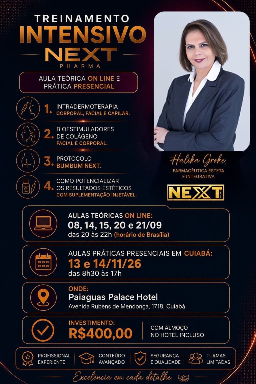 Treinamento Intensivo NEXT Pharma - MT