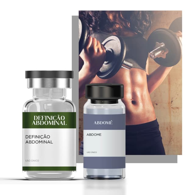 KIT Definição Abdominal (1 Caixa Abdome + 1 Caixa Definição Abdominal) (10% OFF)