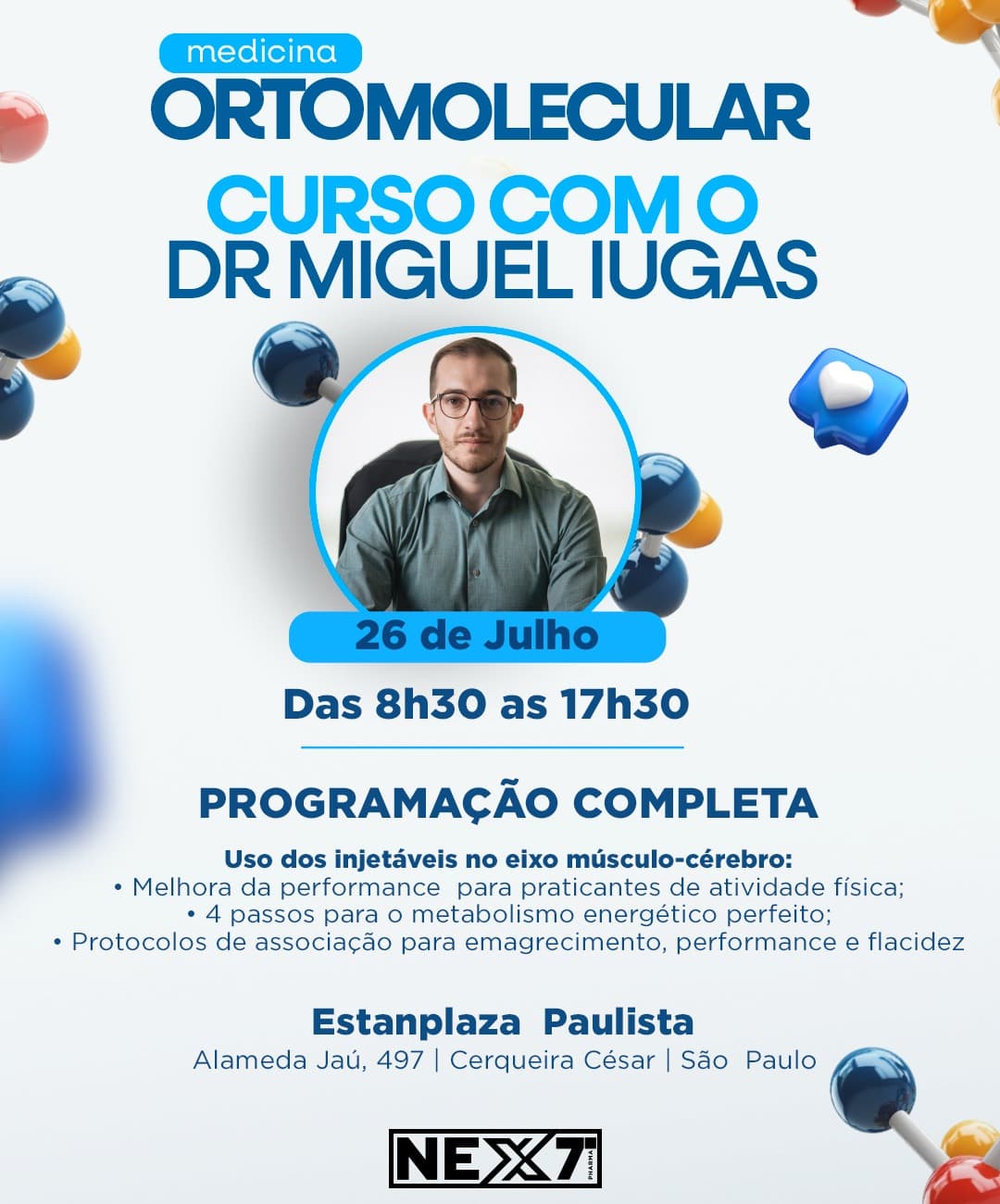 CURSO MEDICINA ORTOMOLECULAR com Dr. Miguel Iugas
