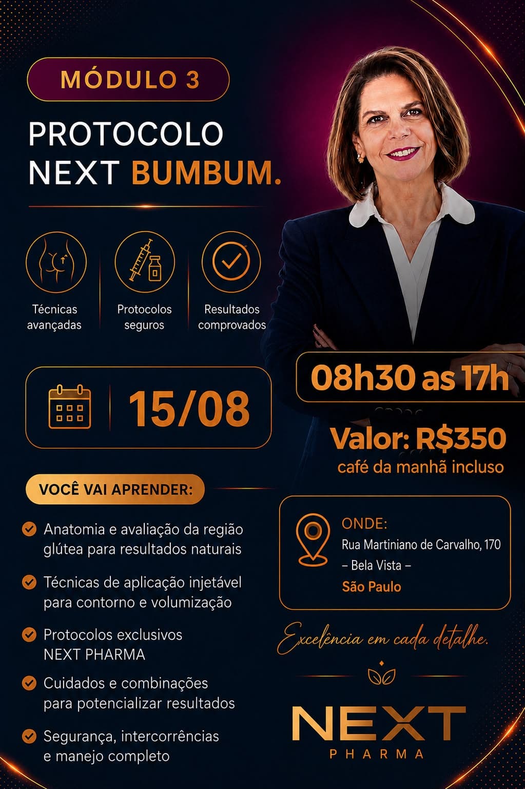 Módulos NEXT PHARMA com DRA HALIKA GROKE - Módulo 3