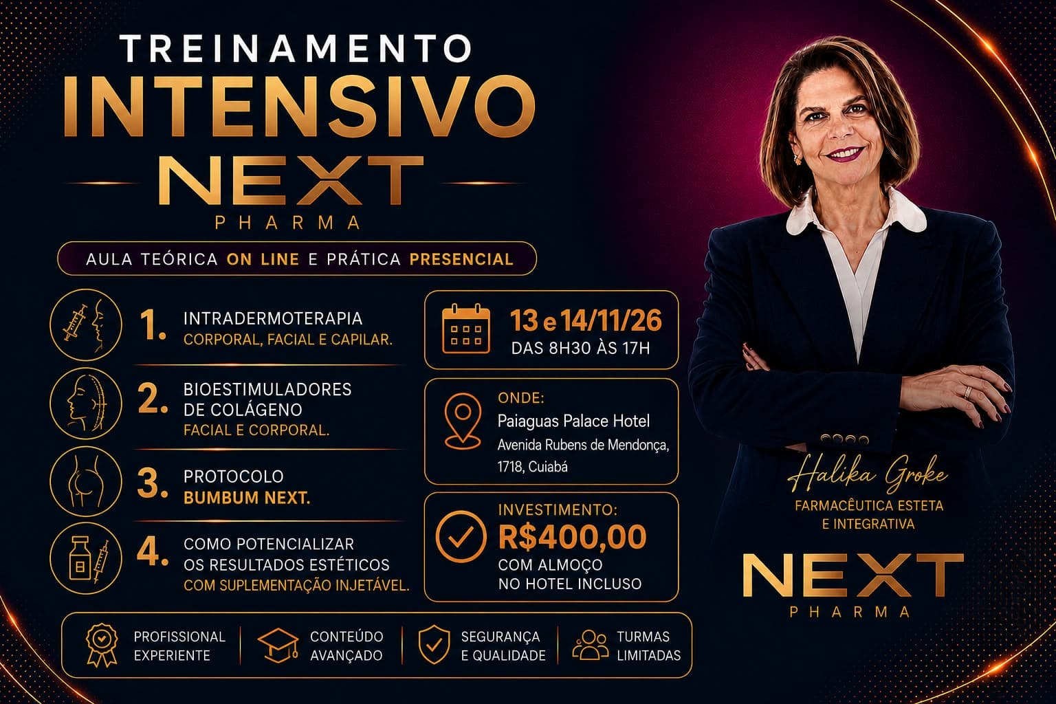 Treinamento Intensivo NEXT Pharma