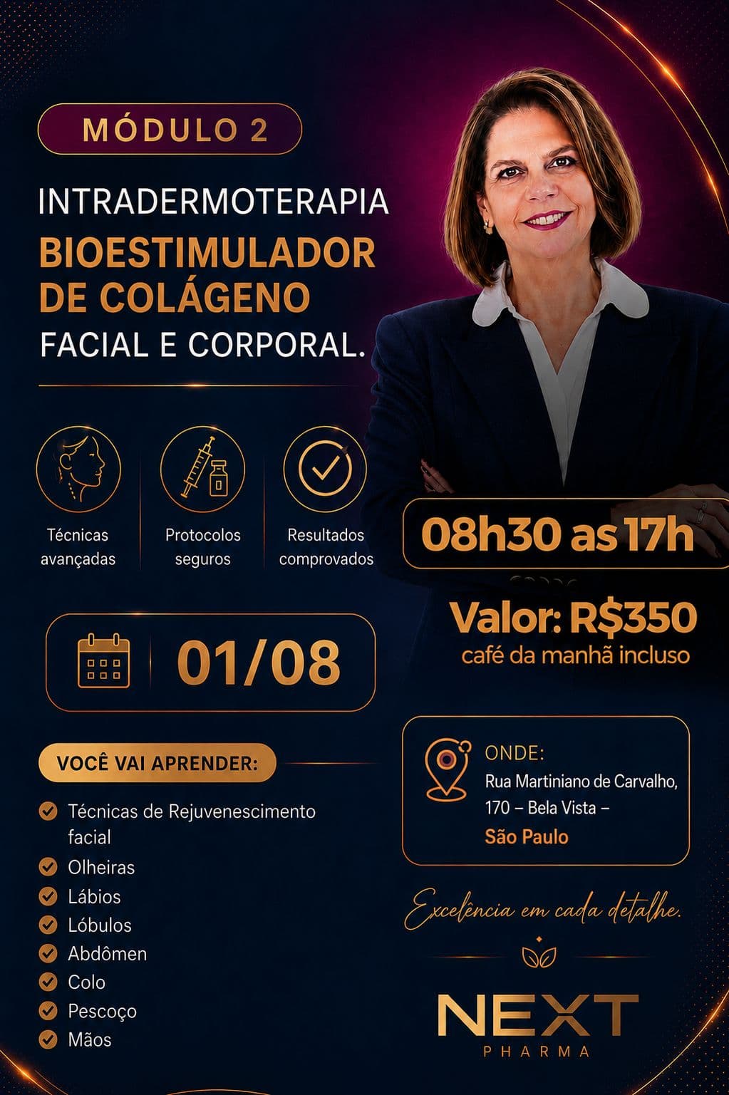 Módulos NEXTPHARMA com DRA HALIKA GROKE - Módulo 2